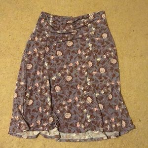 Knee-length Azure skirt, size 2XL